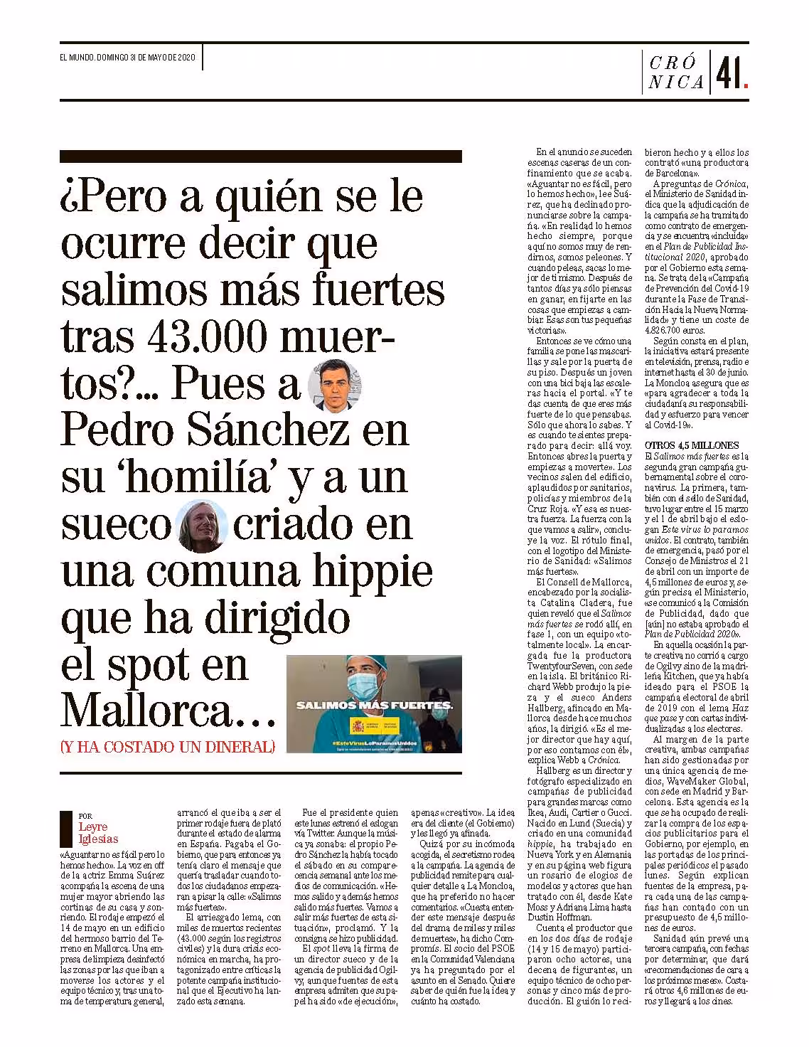 CRÓNICA (Suplemento semanal de reportajes de EL MUNDO)