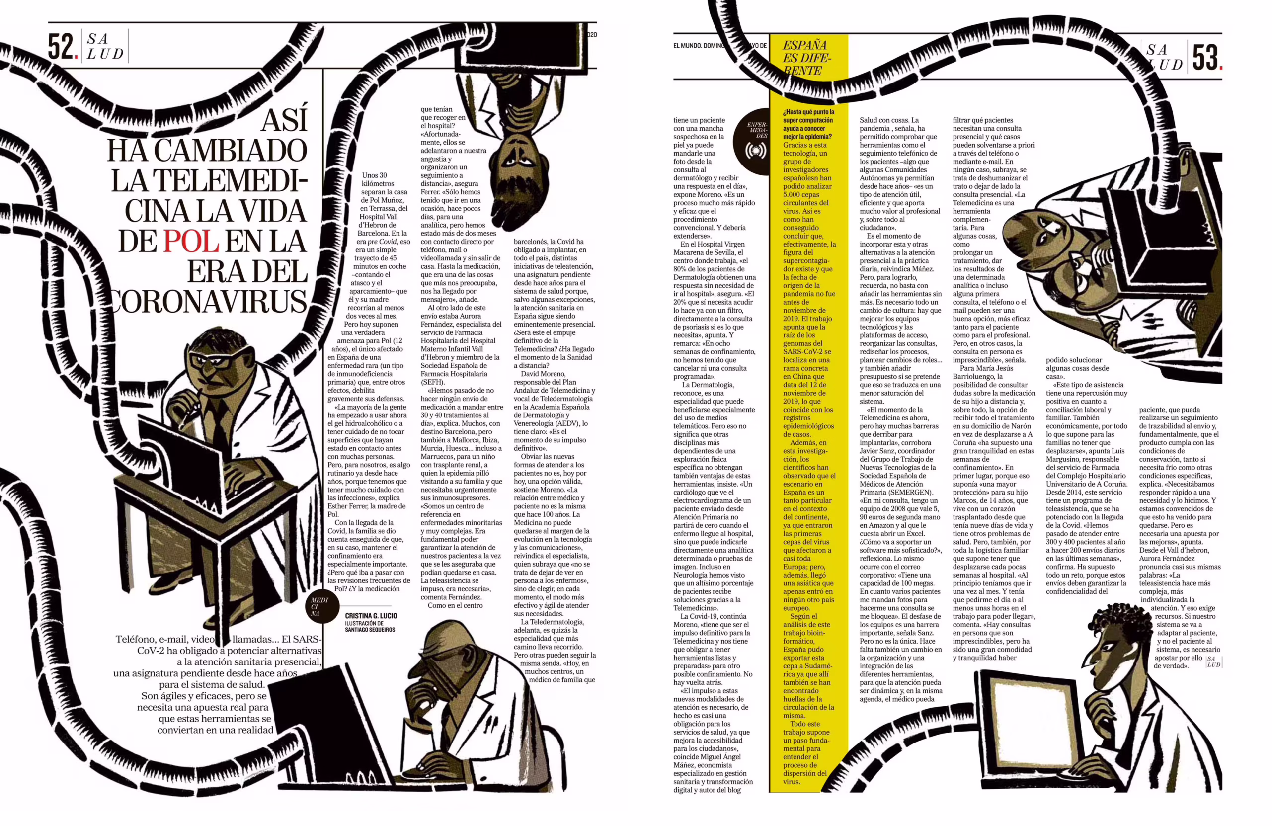 SALUD DOMINGO (Suplemento semanal sobre salud y bienestar del diario EL MUNDO)