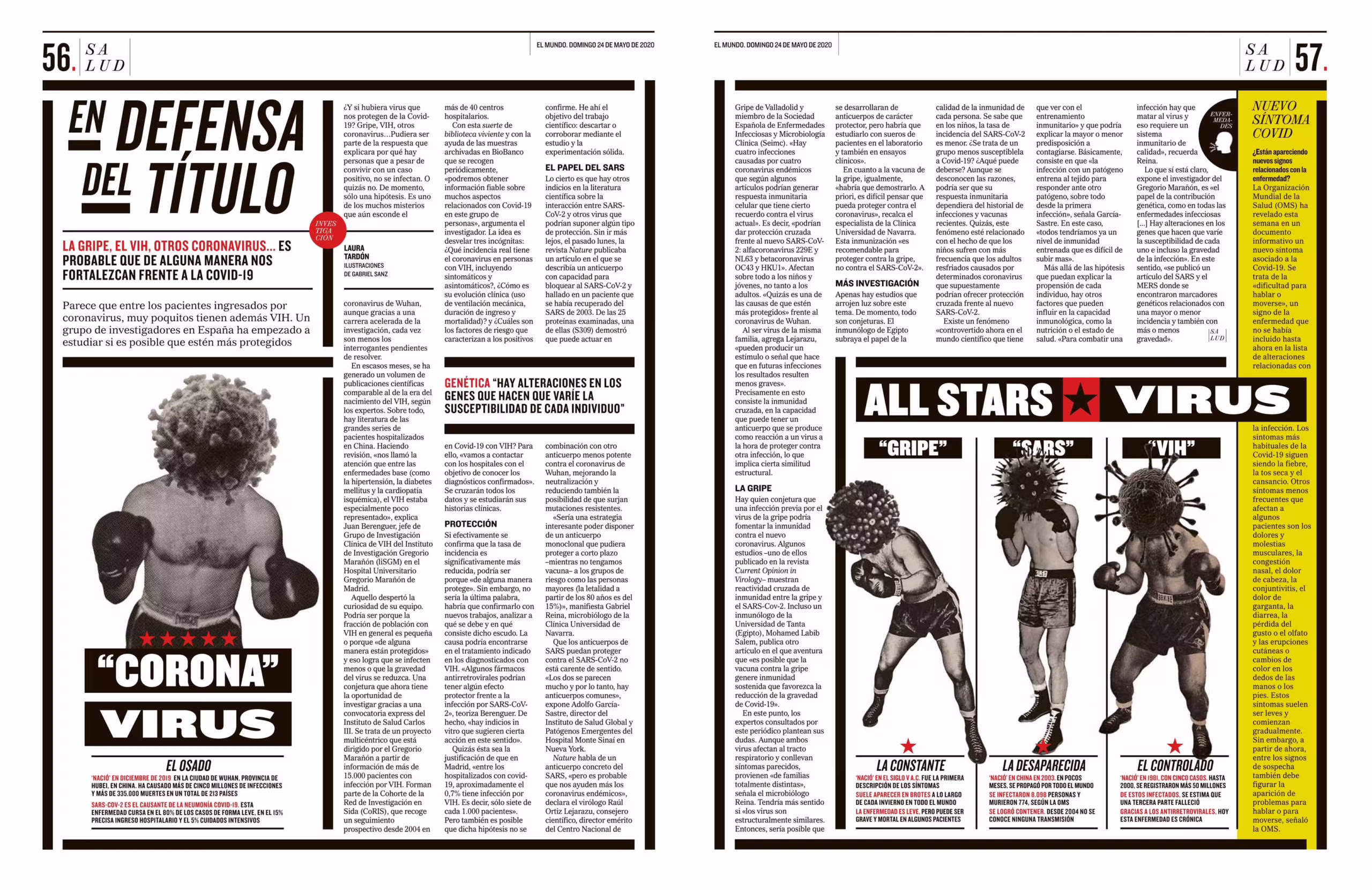 SALUD DOMINGO (Suplemento semanal sobre salud y bienestar del diario EL MUNDO)