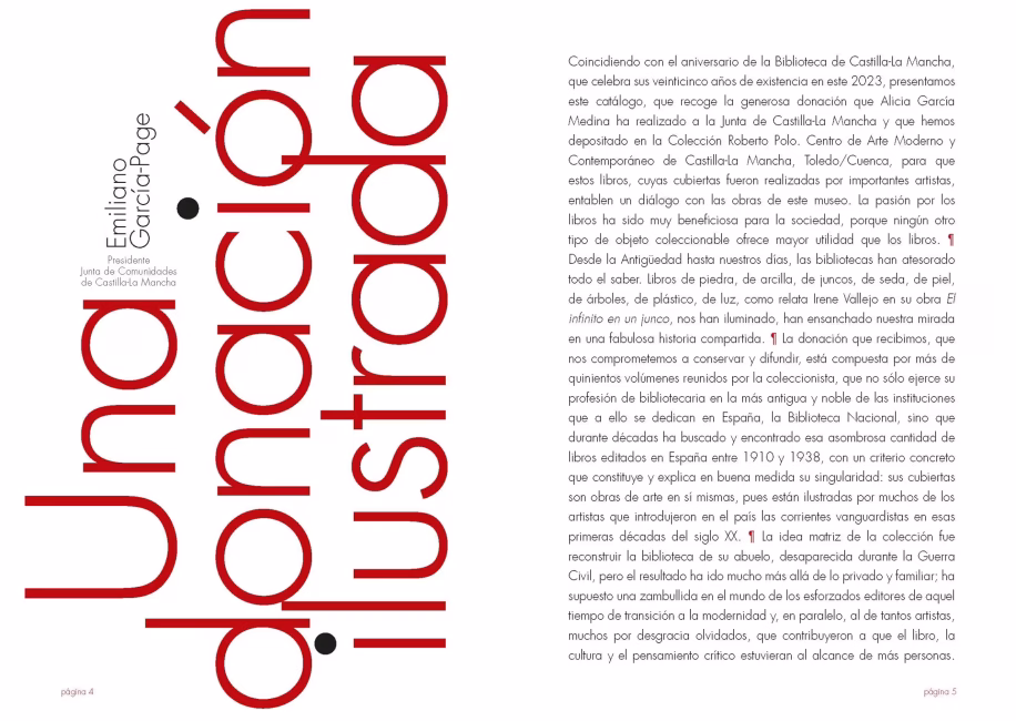 Catálogo de la exposición LIBROS CON ARTE del Centro de Arte Contemporáneo de Castilla-La Mancha