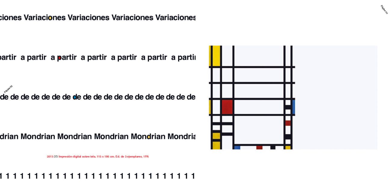 Catálogo exposición DE MONDRIAN A MALEVICH, de José Manuel Ballester, en La Lonja del Pescado, Alicante