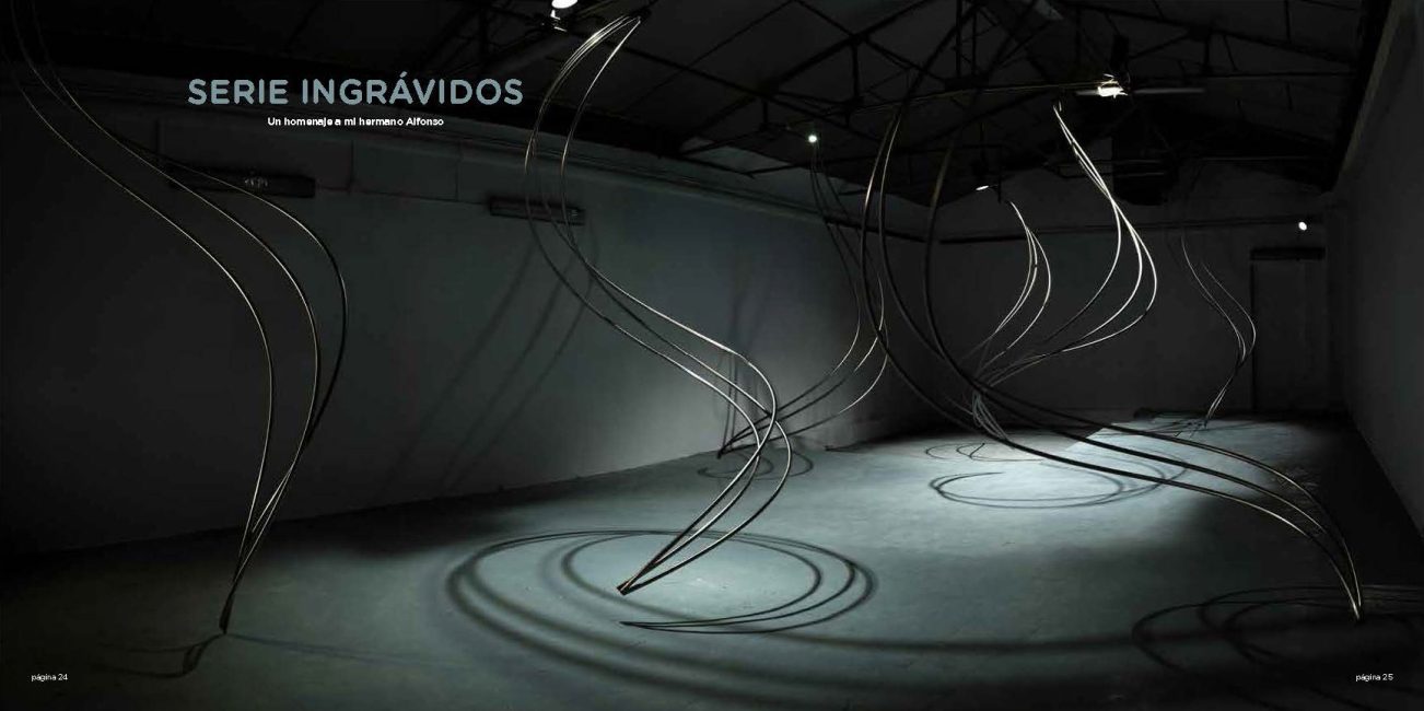 Catálogo exposición INGRÁVIDOS, de Mar Solís, en La Lonja del Pescado, Alicante